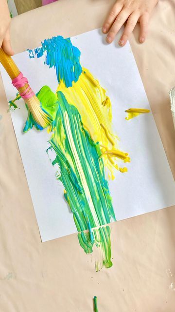 Spaghetti Painting, School Planning, School Plan, On A Rainy Day, Planning Ideas, A Rainy Day, Sensory Play, Early Learning, Rainy Days