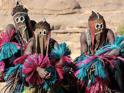 The Nommos, according to the Dogon legend, lived on a planet that orbits another star in the Sirius system. They landed on Earth in an "ark" that made a spinning decent to the ground with great noise and wind. Dogon Tribe, Indigenous Tribes, Star System, Ancient Mysteries, African Masks, Ancient Aliens, African Culture, West Africa, Ancient Egyptian