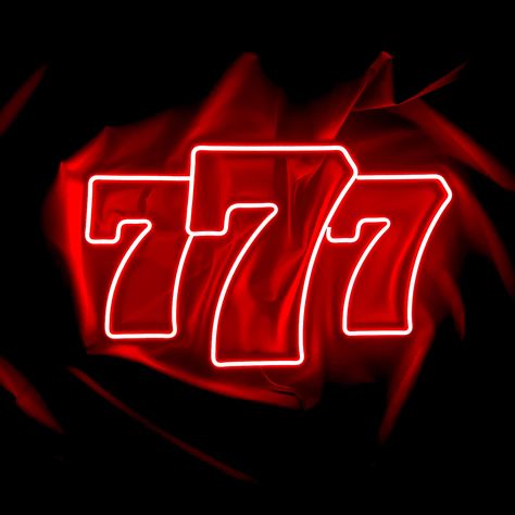 #NeonSigns #BrightIdeas #NeonSignNames #NeonInspiration #NeonRoom #RoomDecor 777 Neon Sign, Red Neon Sign, Neon Rouge, Red Neon, Neon Decor, Lighting Gifts, Neon Sign Bedroom, Guys And Dolls, Custom Neon