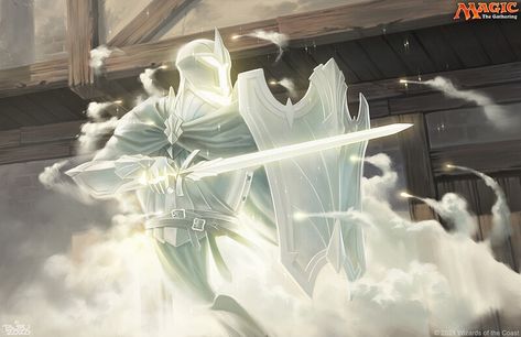 Dnd Spirit Guardian, Gardian Angel, Spirit Guardian, Inktober 2024, Guardian Spirit, Mtg Art, Forgotten Realms, Magic The Gathering Cards, Faith Art