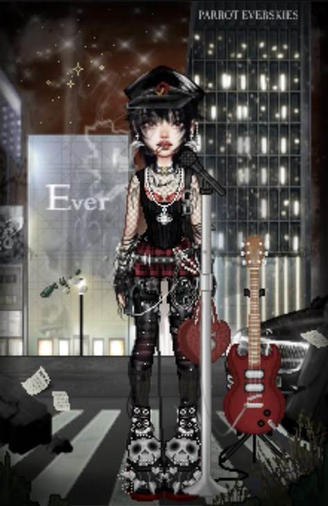 Japanese Punk, Fashion Dress Up Games, Nana Osaki, Sid Vicious, Punk Outfits, Up Game, Black White Fashion, Anime Cosplay, Halloween Cosplay