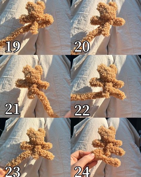 Easy pipe cleaner teddy bear to make at home - a tutorial #carousel #tutorial #pipecleaners Pipe Cleaner Bear Tutorial, Pipe Cleaner Bear, Pipe Cleaner Teddy Bear, Sock Plushies, Pipe Cleaner Animals, Plushies Diy, Pipe Cleaner Crafts, Craft Market, Pipe Cleaners