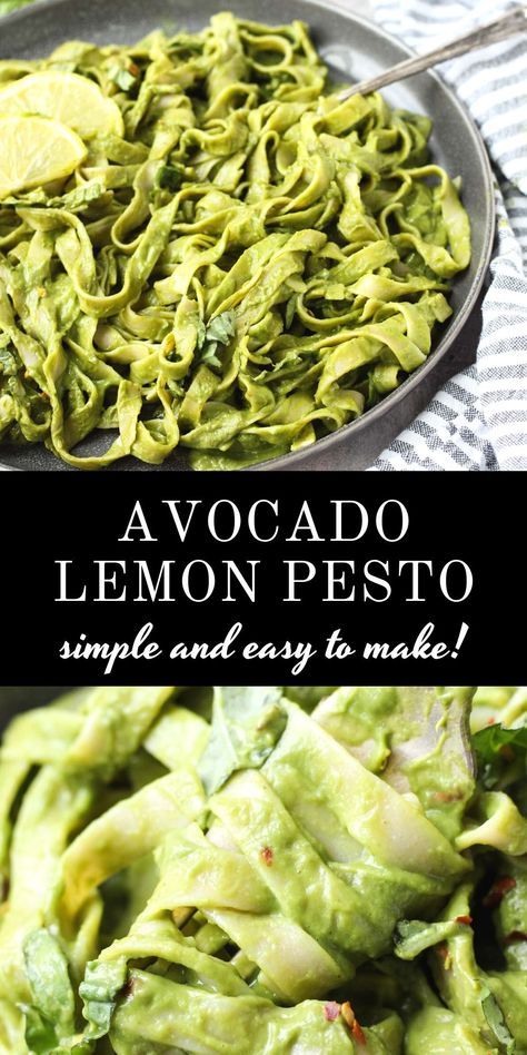 Pesto Avocado Sauce, Lemon Avocado Pasta, Keto Pesto Pasta, Avacodo Recipe Idea Pasta, Gluten Free Pesto Recipes, Vegan Gluten Free Pasta Sauce, Healthy Avocado Dinner Recipes, Avocado Pasta Sauce Recipes, Pasta And Avocado Recipe