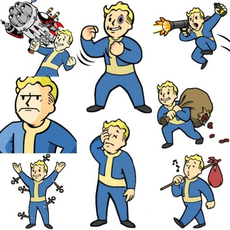 Fallout Vault Boy Vault Boy Tattoo, Boy Drawing Tutorial, Fallout Birthday, Fallout 4 Vault Boy, Vault Boy Fallout, Fallout Vault Boy, Fallout Tattoo, Fallout Wallpaper, Pop Culture Tattoos