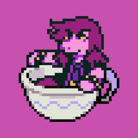 Susie Deltarune Sprites, Deltarune Toriel, Susie Deltarune Pfp, Suzie Deltarune, Susie Deltarune Icon, Deltarune Characters, Deltarune Pfp, Deltarune Susie, Susie Deltarune