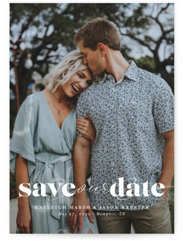 Swoon Save The Date Petite Cards Safe The Date, Save The Date Pictures, Engagement Picture Outfits, Cute Engagement Photos, Couple Engagement Pictures, Save The Date Designs, Color Script, Engagement Pictures Poses, Save The Date Photos