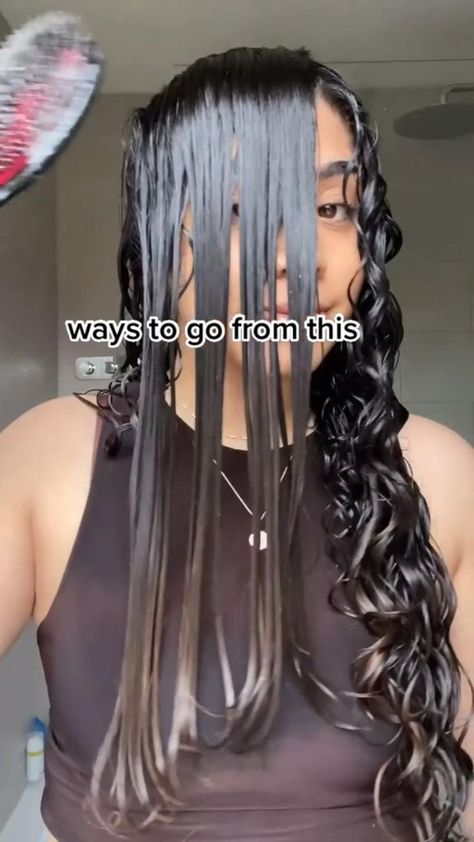 Curl Styling, Hair Styles Easy, Curly Hair Care Routine, Mixed Curly Hair, Curly Hair Videos, Curly Hair Tutorial, Cute Curly Hairstyles, Hair Tips Video, Curly Hair Styles Easy