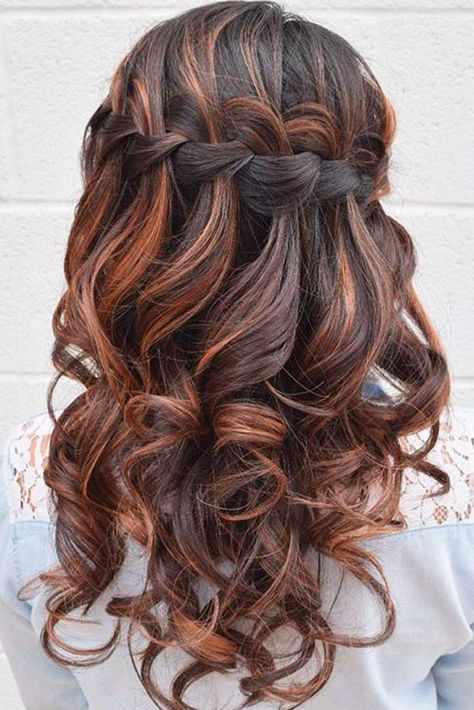 How to Do a Waterfall Braid Step by Step ★ See more: http://lovehairstyles.com/how-to-do-a-waterfall-braid/ Hairstyle Black Hair, Waterfall Braid Hairstyle, Waterfall Hairstyle, Braids Step By Step, French Braid Hairstyles, Graduation Hairstyles, Waterfall Braid, Cool Braid Hairstyles, Cool Braids