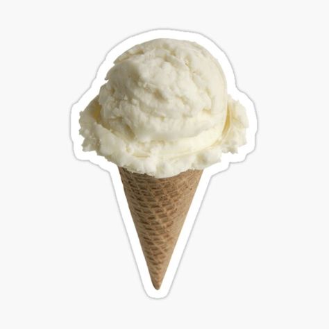 Ice Cream Sticker, Computer Stickers, Black And White Stickers, Computer Sticker, Tumblr Stickers, Unique Desserts, Kids Projects, Sticker Template, Food Stickers