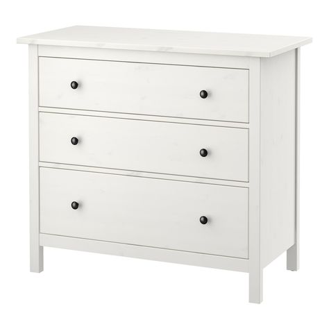 Hemnes Chest Of Drawers, Classic Chest Of Drawers, Hemnes Dresser, 8 Drawer Dresser, Ikea Hemnes, White Dresser, White Chests, 3 Drawer Chest, Ikea Pax