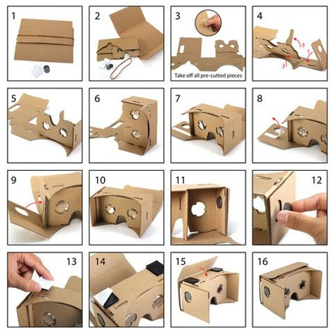 Diy Vr Headset, Cardboard Glasses, Mobile Case Diy, Vr Box, Diy Science Experiments, Bd Art, Google Cardboard, Fun Sleepover Ideas, Cool Paper Crafts