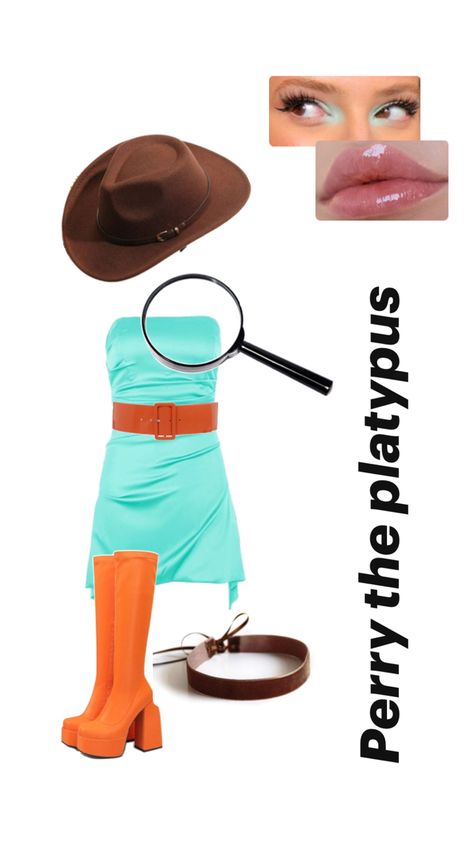 Basic Halloween Costumes, Blonde Halloween Costumes, Spooky Halloween Costumes, Cute Group Halloween Costumes, Matching Halloween Costumes, Perry The Platypus, Halloween Coustumes, Clever Halloween Costumes, Pretty Halloween Costumes