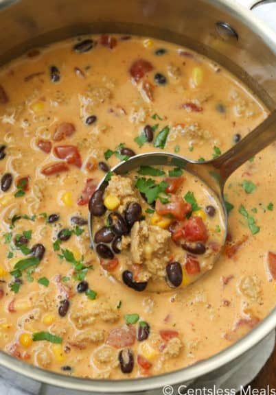 Mexican Cheese Soup Recipe, Mexican Cheese Soup, Hamburger Bake, Avocado Pickles, Cheesy Taco Soup, Quick Soups, Recipes With Velveeta Cheese, Velveeta Recipes, Mexican Soup Recipes