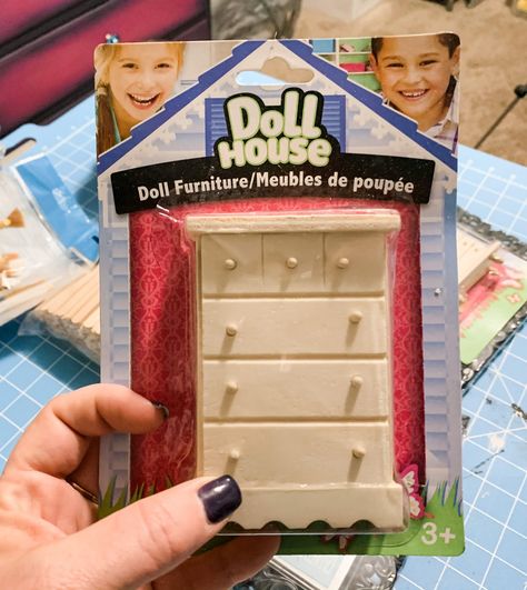 DIY Home Decor with Doll House Furniture - Dollar Tree Supplies Diy Dollhouse Furniture From Dollar Store, Dollar Tree Dollhouse Furniture Makeover, Dollar Tree Doll House Diy, Dollar Tree Dollhouse Furniture, Dollar Tree Dollhouse Makeover, Dollhouse Accessories Diy, Dollar Tree Dollhouse, Doll House Furniture Diy, Tree Doll House