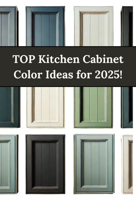 Struggling with How To Pick Cabinet Colors? This guide is packed with tips for Choosing Cabinet Color that perfectly suits your style. Discover Timeless Kitchen Design Cabinet Colors for a classic look, and explore Timeless Painted Kitchen Cabinets that never go out of style. For a fresh update, check out Painted Kitchen Cabinets Colors Modern to create a contemporary vibe in your kitchen! Trending Cupboard Colors, Colored Shaker Kitchen Cabinets, Kitchen Cabinet Makeovers Paint, Paint Brown Kitchen Cabinets, Popular Colors To Paint Kitchen Cabinets, How To Pick Cabinet Colors, Cabinet Color Ideas For Small Kitchen, Cabinet Colors Small Kitchen, Kitchen Color Ideas For Cabinets