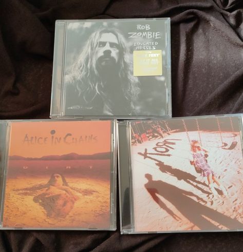 Korn Self Titled, Cd Aesthetic, Spn Dr, Min Ji, Cd Collection, Dont Kill My Vibe, Who I Want To Be, Rob Zombie, Alice In Chains