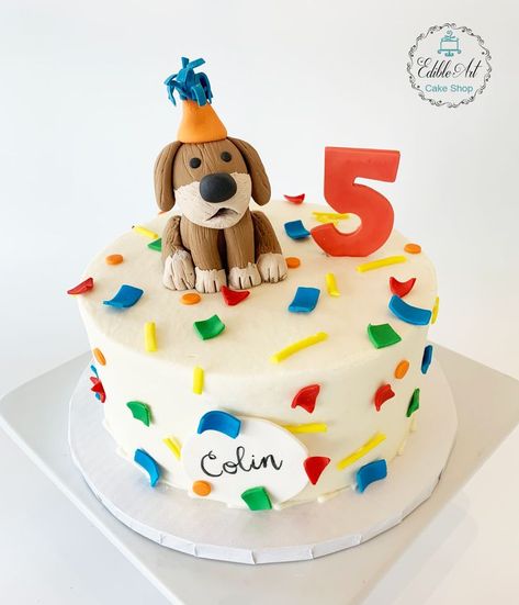 3rd Birthday Cakes, Dog Birthday Cake, Dog Cakes, Dog Cake, Cake Designs Birthday, Dog Birthday, Baby Party, Baby Birthday, 4th Birthday