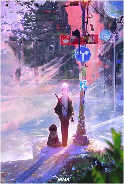 Snow Feathers, Ross Tran on ArtStation at https://www.artstation.com/artwork/BL6XD?utm_campaign=notify&utm_medium=email&utm_source=notifications_mailer Ross Tran, Ross Draws, Trans Art, Animation Art, Landscape Art, Amazing Art, Digital Painting, Art Girl, Feathers