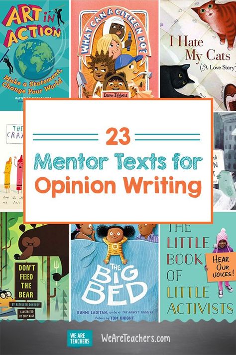 23 Mentor Texts for Opinion Writing. As teachers, we want our students to write honestly and authentically when writing to persuade others. Sometimes getting your students inspired to do this can be difficult, so we put together a list of opinion writing mentor texts to help them out. #reading #classroom #teaching Opinion Writing Mentor Texts 2nd Grade, 3rd Grade Persuasive Writing, Teaching Persuasive Writing 2nd Grade, Opinion Writing Mentor Text, Opinion Writing Third Grade, Persuasive Mentor Texts Picture Books, Teaching Opinion Writing, Focus Walls, Writing Rubrics