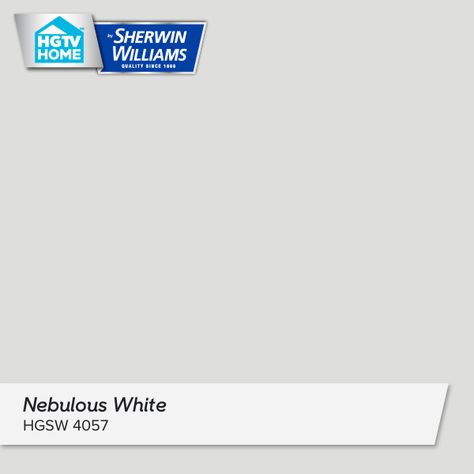 I really like this paint color - Nebulous White . What do you think? https://www.hgtvhomebysherwinwilliams.com/color-collection/Perfectly-Polished Sherwin Williams Nuance Paint Color, Sherwin Williams Nuance, Nuance Sherwin Williams, Nebulous White, Natural Paint Colors, Outdoor Drapes, Home Paint Color, Natural Paint, Bathrooms Ideas