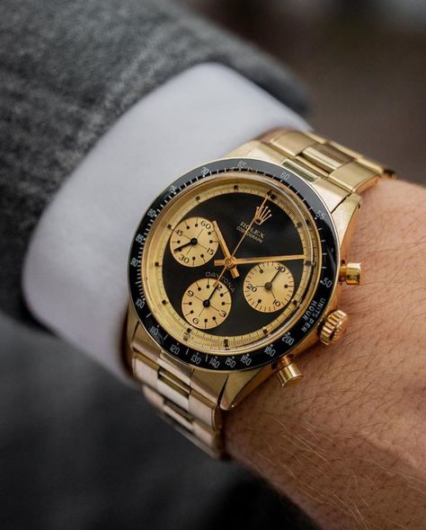 Daytona Paul Newman, Rolex Daytona Paul Newman, John Player Special, Paul Newman Daytona, Gold Daytona, Rolex Cosmograph Daytona, Gold Rolex, Paul Newman, Expensive Watches