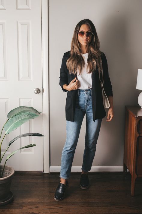 Shop The Bradley Lugsole Loafer in … and other curated products on LTK, the easiest way to shop everything from your favorite creators. Jeans And Loafers Outfit, Loafers Outfit Summer, Lugsole Loafer, Loafer Outfits, Casual Work Attire, Loafers Outfit, Madewell Denim, Work Attire, Spring Summer Outfits