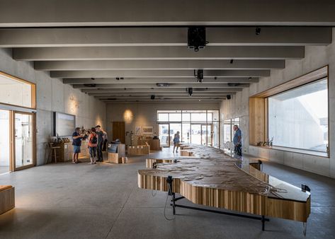 Gallery of Thy National Park Visitor Center / LOOP Architects - 15 Visitor Center Design, Poultry Farm, Information Center, Visitor Center, Theme Park, Floor Plan, Architects, National Park, National Parks