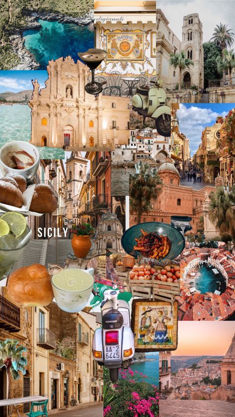 Dreaming of my holiday to Sicily in September 🫶🏻🫶🏻🫶🏻 Sicily Italy Aesthetic Wallpaper, Sicily Moodboard, Sicily Wallpaper, Sicilia Aesthetic, Sicily Aesthetic, Sicily Italy Aesthetic, Italy Scrapbook, Beach Phone Wallpaper, Italy Vibes