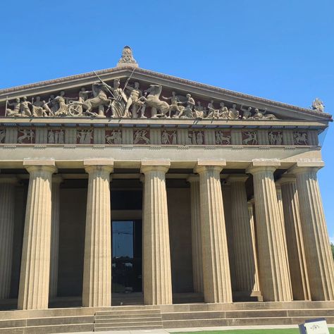 Parthenon, Nashville, TN. Weird. I never knew this existed. Parthenon Nashville, Nashville Tn, Nashville, Quick Saves