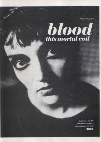 This Mortal Coil: Blood Ethereal Goth, Vaughan Oliver, Gene Loves Jezebel, Music Ads, Cocteau Twins, Goth Bands, Rachel Lee, Dream Pop, Music Album Covers