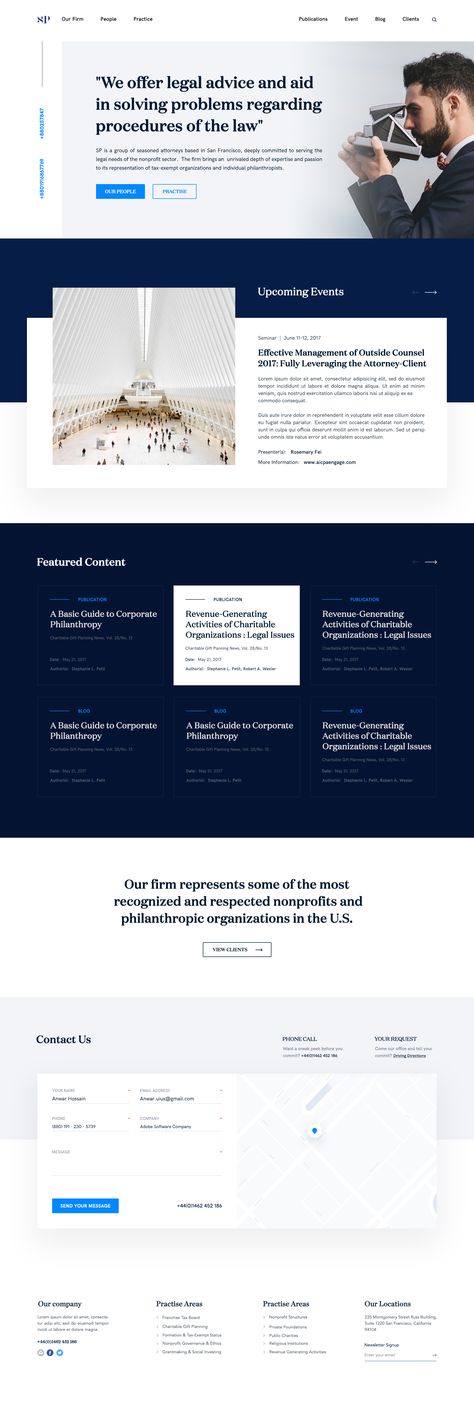Lawyer website design full Legal Website Design, Lawyer Website Design, Design Website Inspiration, Lawyer Website, Infographic Ideas, Clean Web Design, Corporate Website Design, Unique Web Design, Digital Media Design
