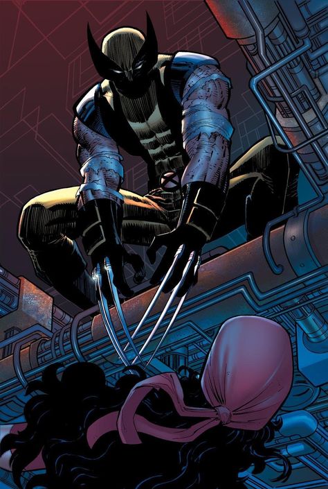 Wolverine & Elektra by John Romita Jr James Howlett Art, James Howlett Comic, Wolverine Pfp Comic, Wolverine Comic Pfp, Wolverine Wallpaper Comic, Logan Wolverine Comic, Logan Howlett Comic, Deadpool Comic Wallpaper, Logan Howlett Wallpaper