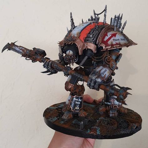 Warhammer Chaos Knight, 40k Knight Conversion, Chaos Knights 40k, Knight 40k, Knights 40k, Chaos Knight, Warhammer Empire, Chaos Legion, Chaos Game