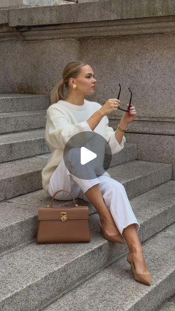 Milda Gudelaityte on Instagram: "my brain 24/7 🤎🍂🍪

earrings @nicecreamlondon 
jumper @hm (linked on my @ltk.europe)
jeans @cosstores 
bag @cafune.official 
heels @dune_london" Dune London, My Brain, Old Money, Brain, Jumper, London, Money, Heels, On Instagram