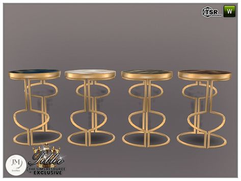 Sims 4 Bar Stool Cc, Sims 4 Bar, Bedroom End Table, Luxury Bar Stools, Bedroom End Tables, Cc Furniture, Island Table, Sims 4 Cc Furniture, Sims 1