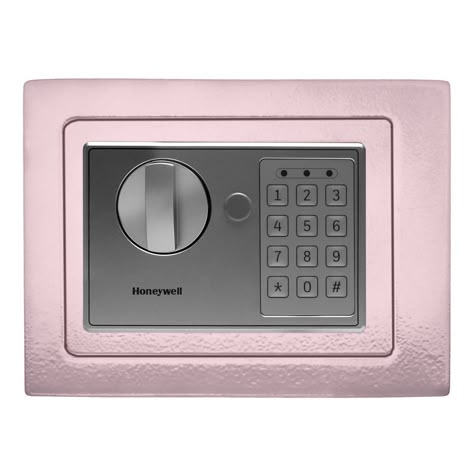 Honeywell .17 Cu Ft Compact Digital Security Box - Pink : Target Digital Security, Vault Doors, Security Safe, Safe Vault, Safety Box, Money Wallet, Digital Lock, Concealed Hinges, Home Offices