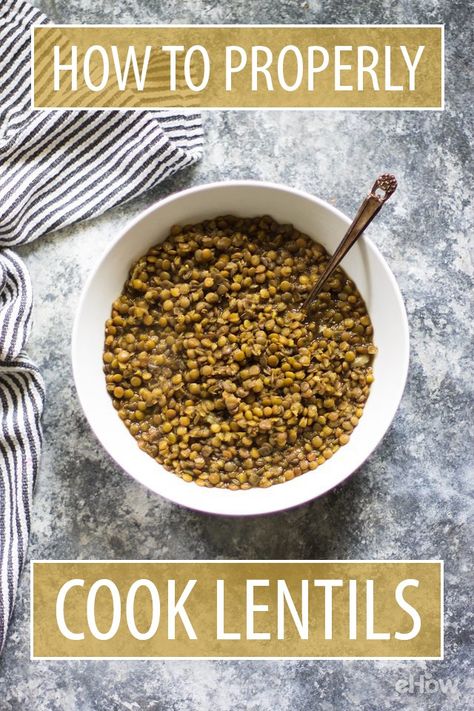 Lentils are a great source of protein, fiber, iron and so much more! THey are perfect in soups and on top salads and go with just about anything. Learn to cook them properly here:  http://www.ehow.com/how_5934430_properly-cook-lentils.html?utm_source=pinterest.com&utm_medium=referral&utm_content=freestyle&utm_campaign=fanpage Cook Lentils, How To Cook Lentils, Lentil Curry Recipes, Electric Rice Cooker, Dried Lentils, Meatless Dinner, Lentil Curry, Lentil Recipes, Cooking Games