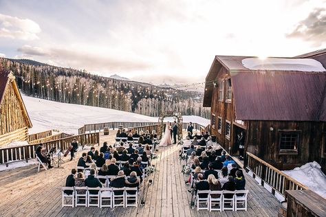 Telluride Ski Resort, Ski Resort Wedding, Ski Wedding, Telluride Wedding, Colorado Weddings, Mountain Wedding Venues, Colorado Wedding Venues, Winter Bride, Wedding Reception Locations