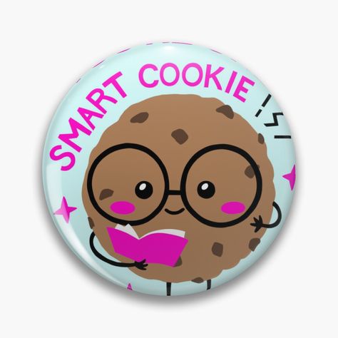 Get my art printed on awesome products. Support me at Redbubble #RBandME: https://www.redbubble.com/i/pin/You-re-one-smart-cookie-by-CaseHaven24/161601259.NP9QY?asc=u One Smart Cookie, Smart Cookie, Glossier Stickers, Transparent Stickers, Buttons Pinback, My Art, Awesome Products, Art Prints, For Sale