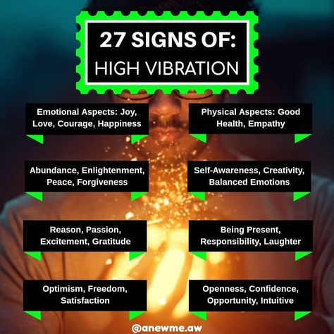 27 signs of high vibration #lawofattraction #manifestation #selfdevelopment Signs Of High Vibration, Universe Knowledge, Empath Energy, Abelardo Morell, Vibrations Quotes, Energy Bodies, Financial Intelligence, Star Seed, Raise Vibration