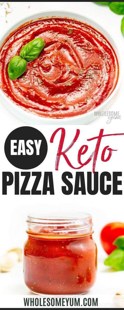 Keto Pizza Sauce, Keto Sauces, Low Fat Low Carb, Low Carb Low Fat Recipes, Pizza Sauce Recipe, Boiled Egg Diet Plan, No Carb Recipes, Keto Pizza, Boiled Egg Diet