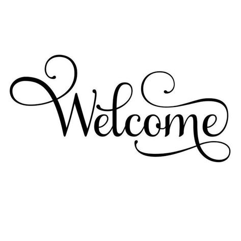 Welcome SVG Welcome Sign SVG Welcome Script Sign Digital | Etsy Welcome Font Design, Welcome Svg Free, Welcome Png, Welcome Lettering, Welcome Script, Welcome Font, Calligraphy Welcome, Welcome Quotes, Welcome Words