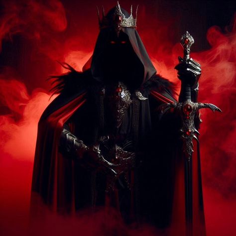 Ghost warrior king surrounded by red smoke/fog #ghost #king #warrior #nazgul #shadow #redsmoke #redfog Ghost Warrior, King Warrior, Deep Wallpaper, Reaper Art, Ghost King, Red Ghost, Grim Reaper Art, Warrior King, Grim Reaper