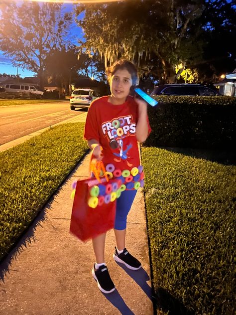 Froot Loops Costume, Fruit Loops Costume, Froot Loop, Work Fun, Fruit Loops, Diy Costume, Fun At Work, Diy Costumes, Costume Ideas