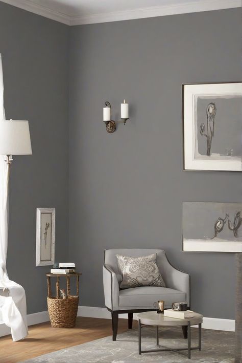 1. Grizzle Gray
2. Wall Paint
3. Living Room
4. Westpear Interiors Wall Paint Living Room, Gray Wall Paint, Grizzle Gray, Paint Living Room, Living Room 2024, Light Oak Floors, Gray Painted Walls, Different Design Styles, Room Wall Painting