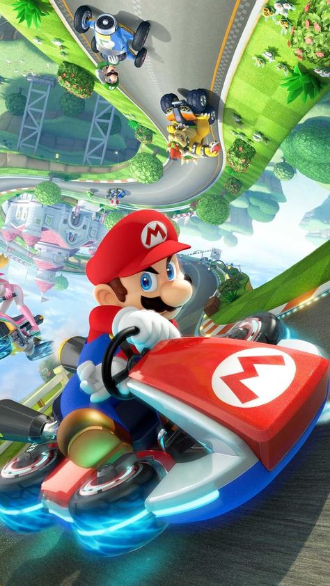 Download Free Mario Kart Wallpaper. Discover more Game, Mario, Mario Kart, Super Mario wallpaper. Mario Toys, Nintendo Mario Kart, Super Mario Rpg, Mario Y Luigi, Mario E Luigi, Wii U Games, Super Mario Kart, Nintendo Console, Mario Kart 8