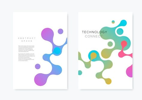 Abstract brochure with geometric connect... | Premium Vector #Freepik #vector #background #infographic #brochure #abstract Chemical Logo, Infographic Brochure, Periodic Table Words, Background Zoom, Website Color Palette, Connected Design, Name Card Design, Geometric Textures, Photoshop Design