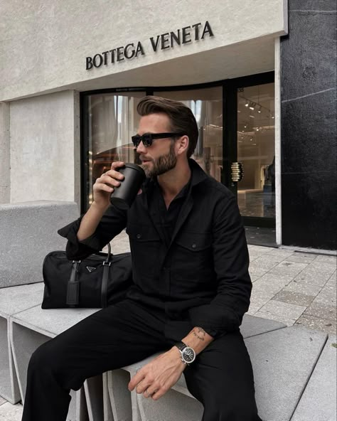 Corporate Man Aesthetic, Man Lifestyle Photography, Business Man Aesthetic Dark, Business Men Aesthetic, Rockabilly Man, Business Man Photography, Rockabilly Men, Man Aesthetic, Black Outfit Men