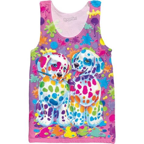 Spotty Dotty Tank Top *Ready to Ship* ($25) ❤ liked on Polyvore featuring tops, dot tanks, polka dot tank, polka dot tank top, dot top and polka dot top Lisa Frank Clothing, Spotty Dotty, Mens Vest Fashion, Harajuku Japan, Cheap Tank Tops, Rainbow Aesthetic, Lisa Frank, Birthday Wishlist, Vest Fashion