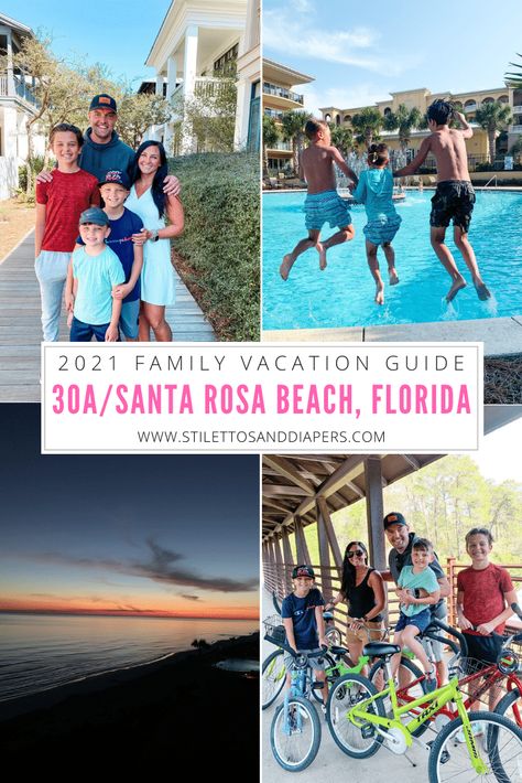 30a Family Vacation, Things To Do In Santa Rosa Beach Florida, Santa Rosa Florida, Panhandle Florida, Beach Trip Packing, Florida 30a, Santa Rosa Beach Florida, Seacrest Beach, 30a Florida